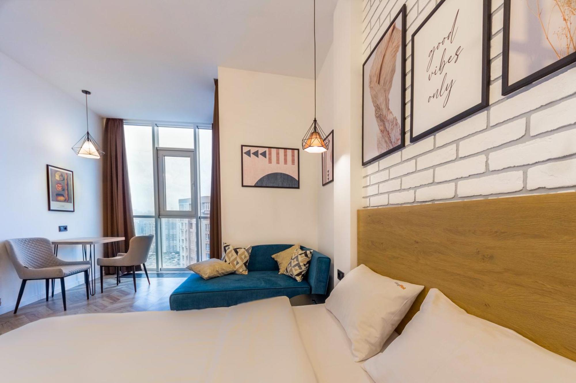 Design Apartments With Panoramic View เคียฟ ภายนอก รูปภาพ